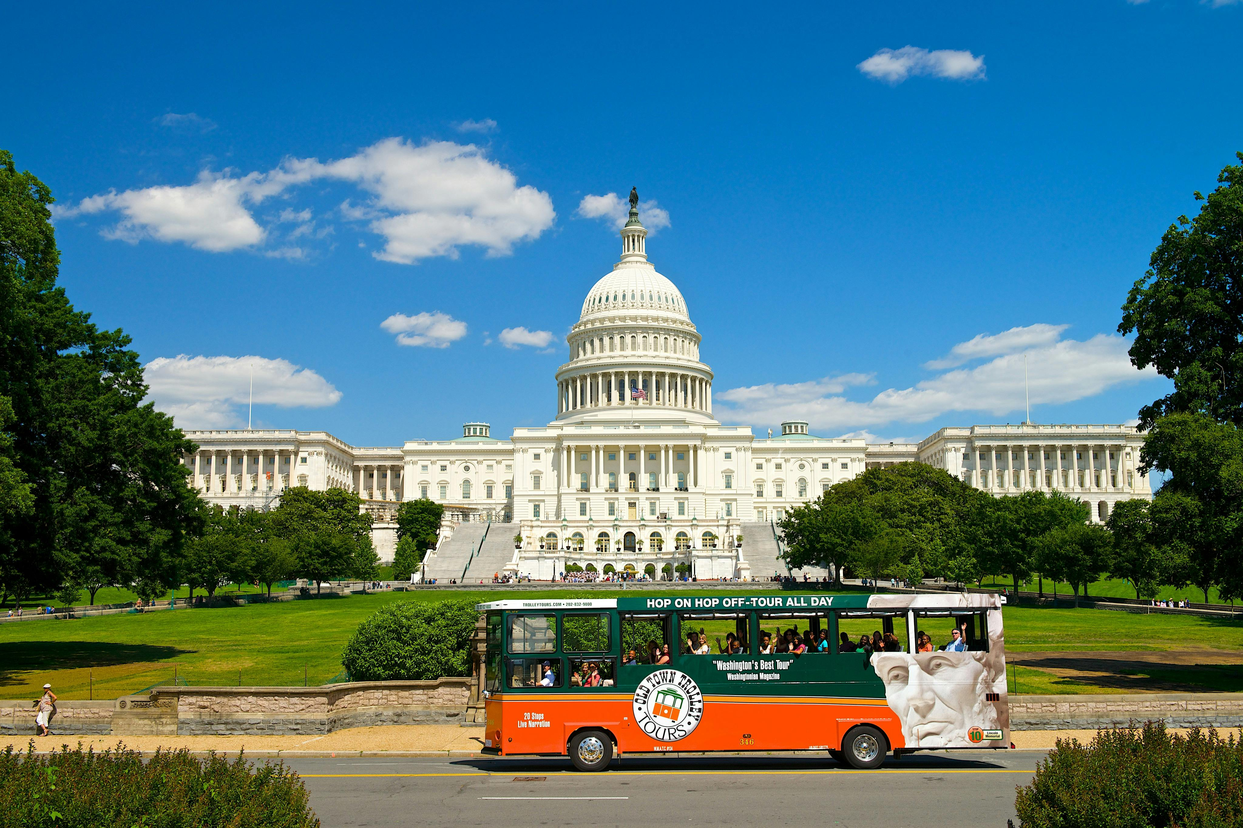 Washington DC & Arlington Cemetery: Hop-on Hop-off Trolley Tour - Photo 1 of 10